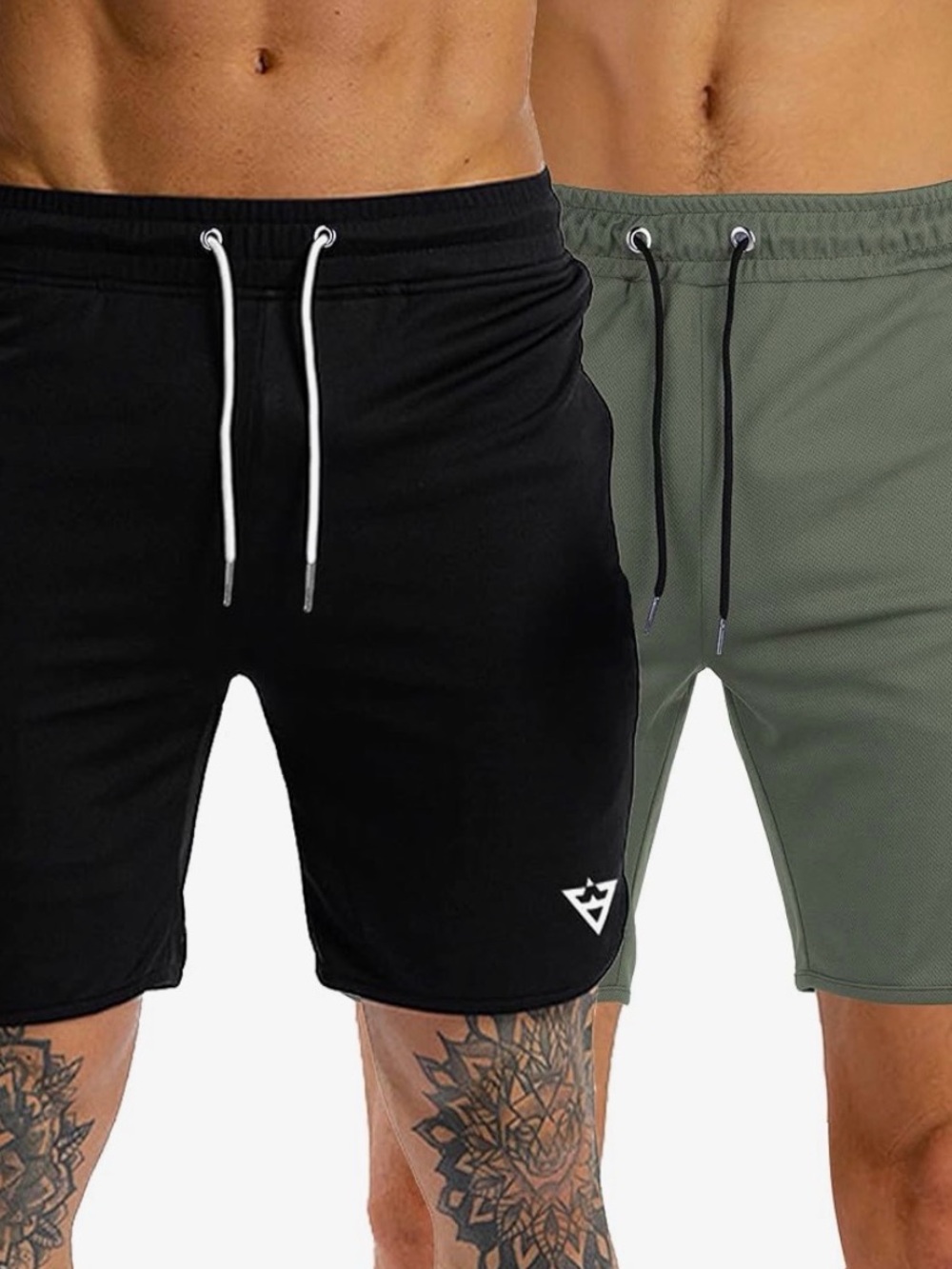 Hype Olive and Black Athletic Shorts size XL